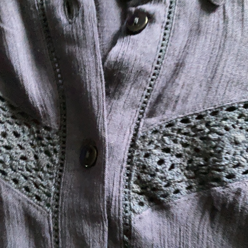 Roaman’s navy tunic. Size 12w - Picture 7 of 9